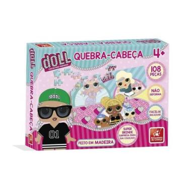 Imagem de Quebra Cabeça Doll 108 Peças - Brincadeira De Criança