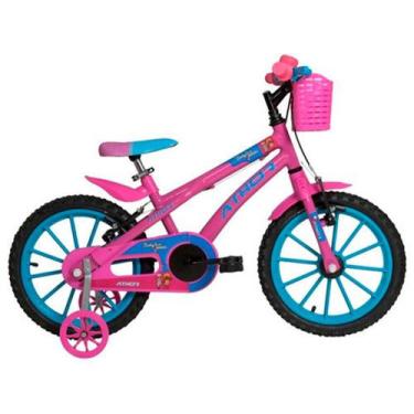 Imagem de Bicicleta Aro 16 Feminina Athor Baby Lux Angel Com Cesta