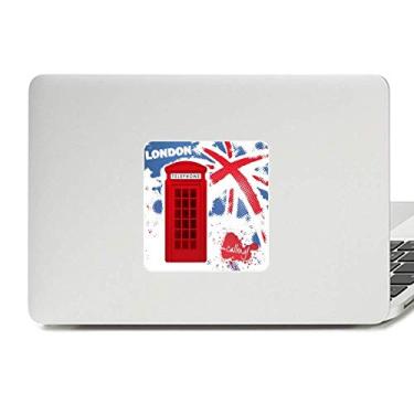 Imagem de Adesivo de vinil com bandeira de Londres da Grã-Bretanha, Reino Unido, decoração de policarbonato