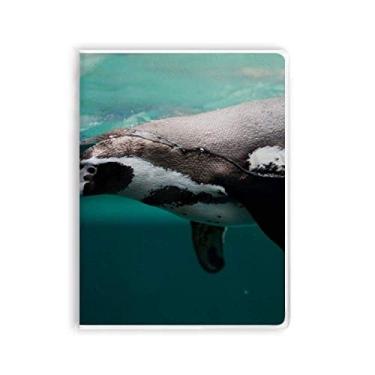 Imagem de Caderno com imagem de animal baleia Organismo Marinho Capa de Goma Diário Capa Macia Diário