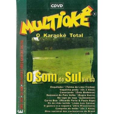 Imagem de Dvd Multiokê O Karaoke Total O Som Do Sul Volume 3 - Usa Discos