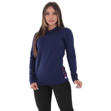 Imagem de Blusa Feminina Segunda Pele Térmica Peluciada Diversas Cores-Feminino