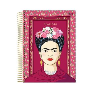 Imagem de Caderno Colegial Frida Kahlo Moldura 80 Folhas - Jandaia