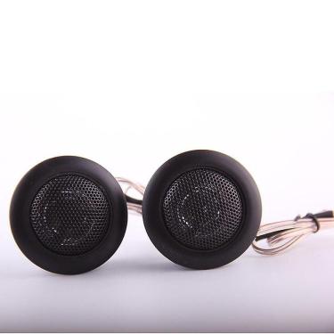 Imagem de 2pcs 4 Ohm Round Speaker Audio Audio Tweeter Tweeter Baixo Oi