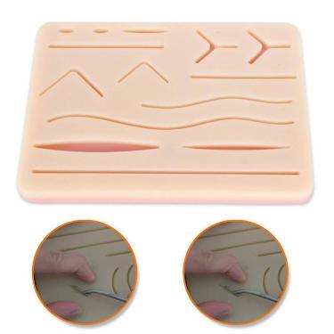 Imagem de Almofada de Treinamento de Sutura Refinando Técnicas de Sutura Kit de Sutura 