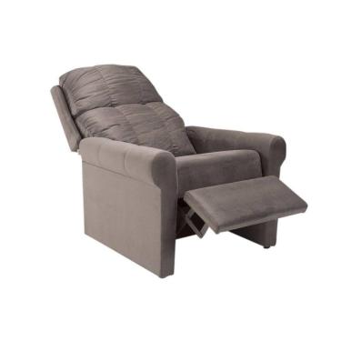 Imagem de Poltronas De Amamentação Reclinável Mh3601 Idea Two Way Animale Cinza Escuro - Herval