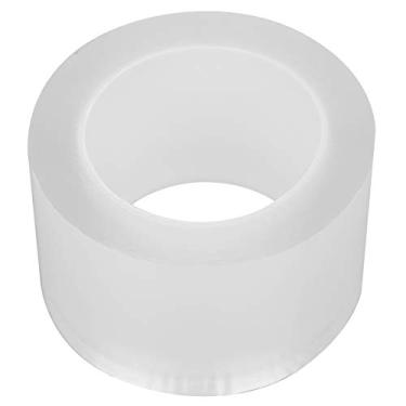 Imagem de Protetor de borda de porta, dispositivo de filme adesivo de limite de carro transparente, fita de proteção contra arranhões no para-choque dianteiro e traseiro para todos os veículos (7 cm x 10 m)