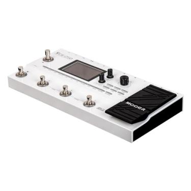 Imagem de CIADAZ Pedal de efeitos de guitarra Simulação de alto-falante Interface MIDI de efeito integrado de guitarra com 60 batidas de bateria e 10 atrasos de metrônomo Reverbs Pedal de guitarra multiefeitos