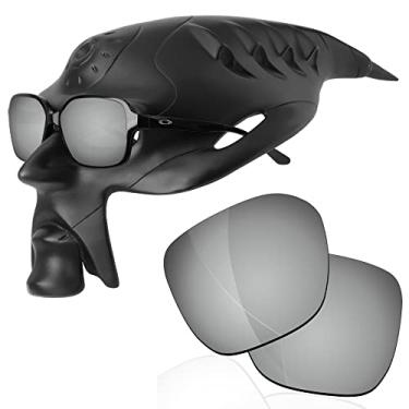 Imagem de RockShell Lentes polarizadas de substituição para óculos de sol Oakley Proxy OO9312 - GT Silver