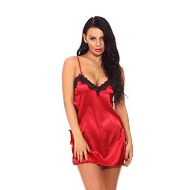 Imagem de Hot Sexy Women Underwear Plus Size lingerie erótica XXL Sling camisa roupa Femme Porno Dress Babydoll Sex Costume, 4, P Plus Size