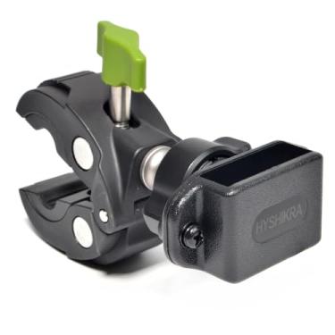 Imagem de HYSHIKRA Suporte para Walkie-Talkie de bicicleta, suporte de rádio para scooter de bicicleta elétrica para rádio portátil Baofeng Quansheng Motorola Talkabout Kenwood Yaesu Midland CB