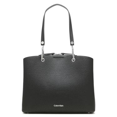 Imagem de Calvin Klein Bolsa com compartimento triplo granada, Preto/prata, One Size