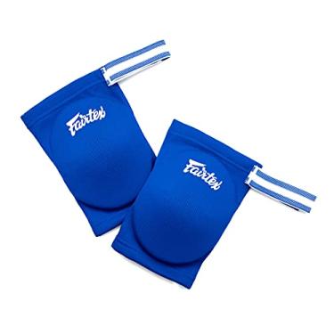 Imagem de Fairtex Cotoveleiras elásticas EBE1 Muay Thai Kick Boxing protegem tecido macio