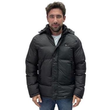 Imagem de Jaqueta Aéropostale de Nylon com Capuz Masculina-Masculino