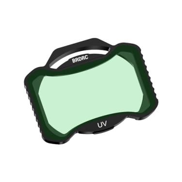 Imagem de BRDRC Filtro UV Avata 2, conjunto de filtros de lente de proteção ultravioleta para câmera compatível com acessórios DJI Avata 2 Drone - Alumínio