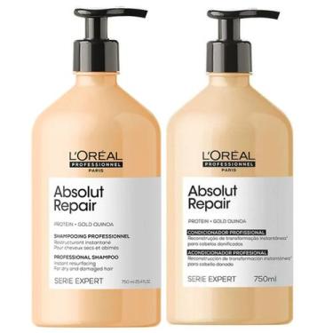 Imagem de Kit Absolut Repair L'oreál Professionel  Shampoo 750ml + Condicionador