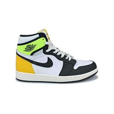 Imagem de Men's Jordan 1 Retro High OG Volt Gold White/Black-Volt (555088 118) - 11