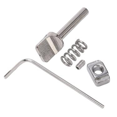 Imagem de Jogo do Parafuso da Aleta do Polegar do Surf, Conjunto de Parafusos da Aleta da Prancha de Aço Inoxidável do Longboard Com Gaxeta da Chave