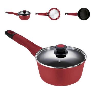 Imagem de Panela Cerâmica Aluminio Forjado Antiaderente Indução 16cm Oxford Avul
