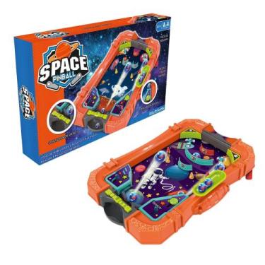 Imagem de Jogo Space Pinball Personalizável de 2 ou Mais Jogadores para Crianças