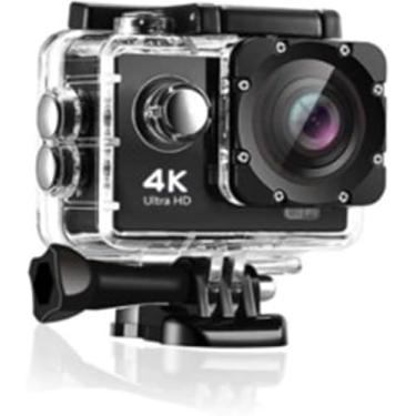 Imagem de Filmadora 4K, 4K Câmera à Prova d'água Subaquáticacom EIS, Camera Filmadora, Câmera Sports Prova d´água Fotográfica, Câmera de Ação