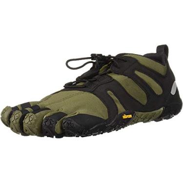 Imagem de Vibram Tênis feminino FiveFingers V-Trail 2.0, Ivy/Preto, 35 EU / 6-6,5 EUA