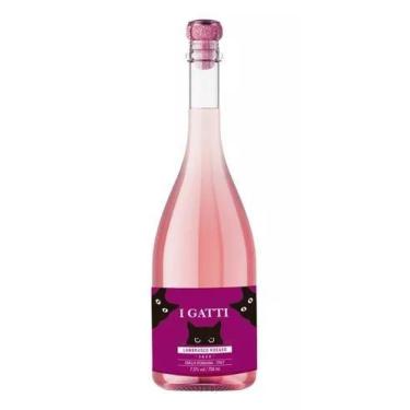 Imagem de Espumante Fino Lambrusco Dell'Emilia I GATTI Rosato Amabile 750ml