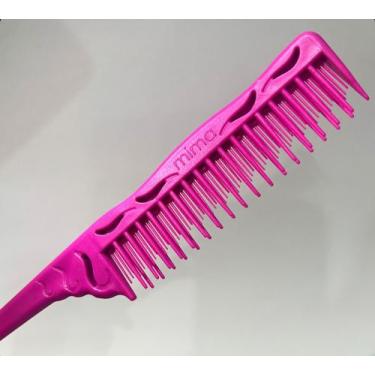 Imagem de Pente de Mechas e penteados Mima Professional, Rosa