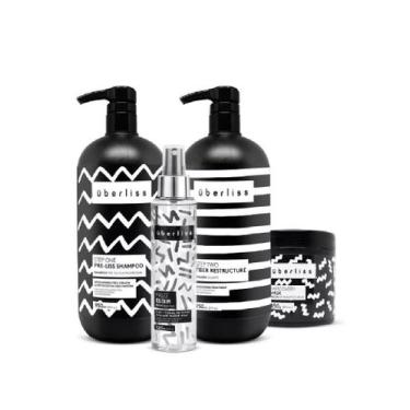 Imagem de Escova Progressiva Zero Formol Avlon Uberliss - 4 Passos