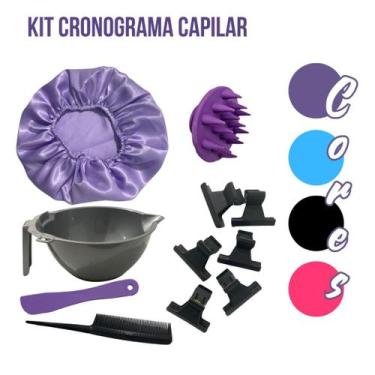 Imagem de Kit Química Cronograma Capilar - kuaile bijux, Aleatório