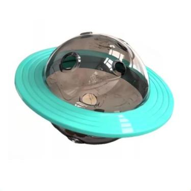Imagem de Brinquedo Frisbee Pet Porta Petisco Cachorro Profissional - Fluffie, A