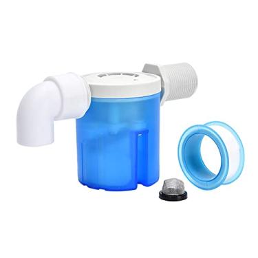 Imagem de Válvula de flutuação de entrada lateral de 3/4" válvula de controle automática de nível de água macho para tanque de água, torre de água, piscinas, calha de água de gado, aquicultura, aquários