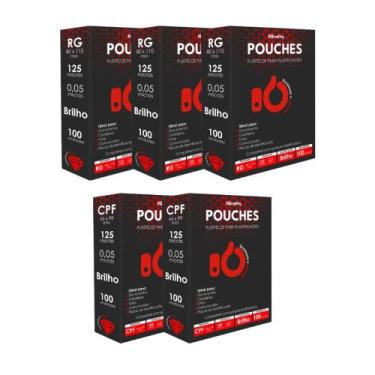 Imagem de Plástico Plastificação 500 Grafity 2 Centos RG, 3 Centos CPF 0,05mm 12