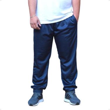 Imagem de Calça Jogger Masculina Plus Size Lisa com Elástico na Barra  - BEN20 P