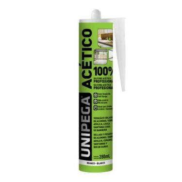 Imagem de Silicone acético branco fixa tudo 280ml unipega