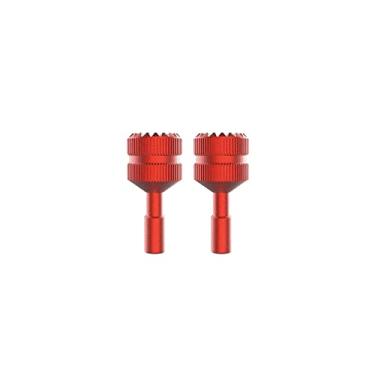 Imagem de Controle remoto Mini 3 Pro para DJI RC, 2 peças de reposição para controle remoto de liga de alumínio, joystick/stick (vermelho)