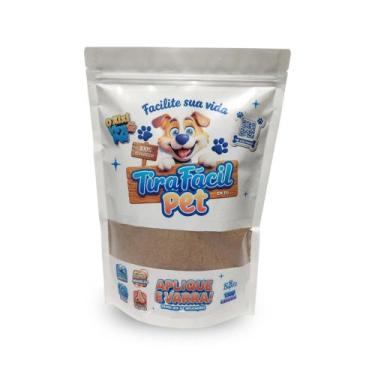 Imagem de Pó Higiênico P/Cães e Gatos Tira Fácil 1KG Seca e Absorve Cocô Xixi Vô