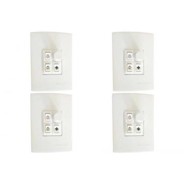 Imagem de Kit C/4 - Controle Ventilador Qualitronix Luz+Reversor 2L...