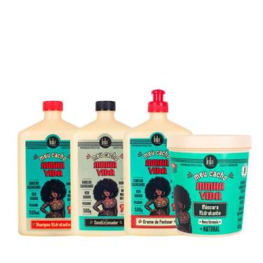 Imagem de Lola Meu Cacho Minha Vida Sh 500ml + Cond 500ml + Masc 450ml + Cpp 500