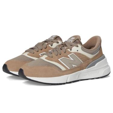 Imagem de New Balance Tênis infantil unissex 997r (criança grande), Cogumelo/pedra árida, 18