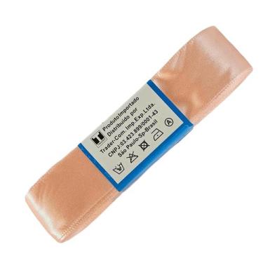 Imagem de Fita de Cetim Trader 22mm N5 com 10 Metros, COR 124 SALMON, 10 Metros