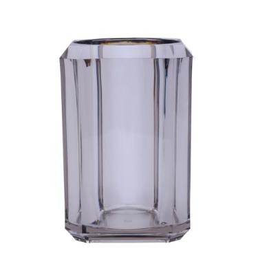 Imagem de Mimo Style, Porta Escova de Dentes em Acrílico Minimalista Listraseve - Grey