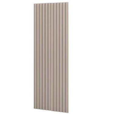 Imagem de Painel Ripado de Madeira Para Sala Quarto 89x250cm Bairon D03 Fendi - 