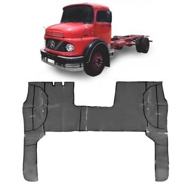 Imagem de Tapete Verniz Com Forração Caminhão Mercedes Benz Mb 1113 - MANOS CAPA