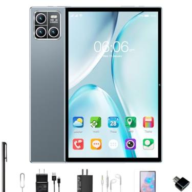 Imagem de Tablet X13 Pro,12GB RAM,512GB ROM,Câmera Traseira 32MP, Câmera frontal de 16MP,Tela Imersiva de 10.1', Wifi, Android 12, 5G Dual-SIM (Cinza)