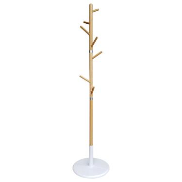 Imagem de Cabideiro de Pé em Bambu com Base em Propileno