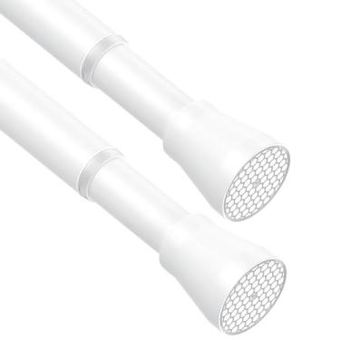 Imagem de Trilho de cortina de teto, trilho de cortina, trilho de cortina montado no teto/parede, divisória de quarto, conjunto de varão de cortina vermelho para banheiro varanda trilhos de cortina de metal