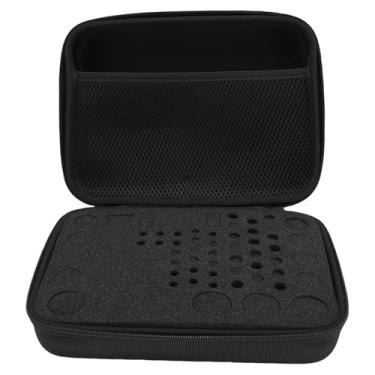 Imagem de Caixa de Armazenamento do Organizador de Bateria Rígida para AAA C D 3V 9V Baterias e Testadores, Seguro e Portátil à Prova de Respingos e à Prova de Choque para Casa para Casa,