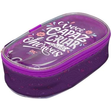 Imagem de Estojo Escolar Grande No Estilo Baú - Letter - Dac 3531