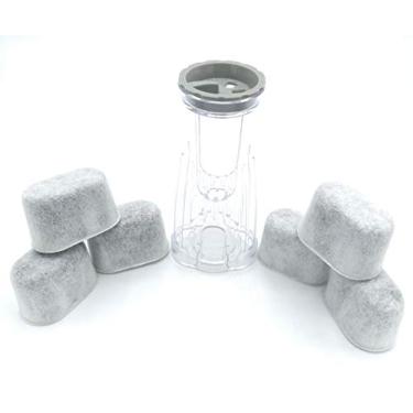 Imagem de Blendin Cabo Porta-Filtro De Água Com Kit Inicial De 6 Filtros De Carvão, Compatível Com Cafeteiras Keurig K200, K215, K225, K230, K235, K240, K245, K250, K255, K260, K265, K270, K275, K280